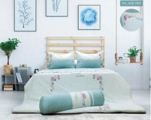 Bộ chăn ga gối Sông Hồng Home H18 - 059