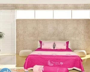 Bộ chăn ga gối Sông Hồng Home H17 – 049