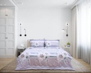 Bộ chăn ga gối Sông Hồng rayon br - 2009